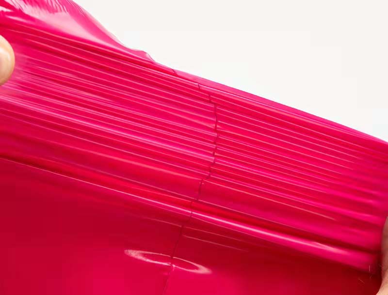 玉树玫红色快递袋-05